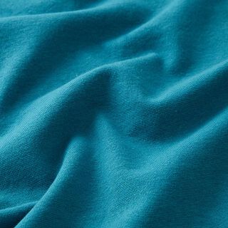 GOTS Baumwollbündchen OCEAN LOVE | Albstoffe – petrol, 