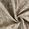 Bekleidungsjacquard Brokat Blumen – taupe,  thumbnail number 3