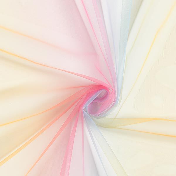 Softmesh Regenbogen-Verlauf – rosa/gelb, image number 4