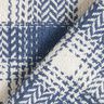 Mantelstoff Baumwoll-Mix kariert – blaugrau/elfenbein,  thumbnail number 4