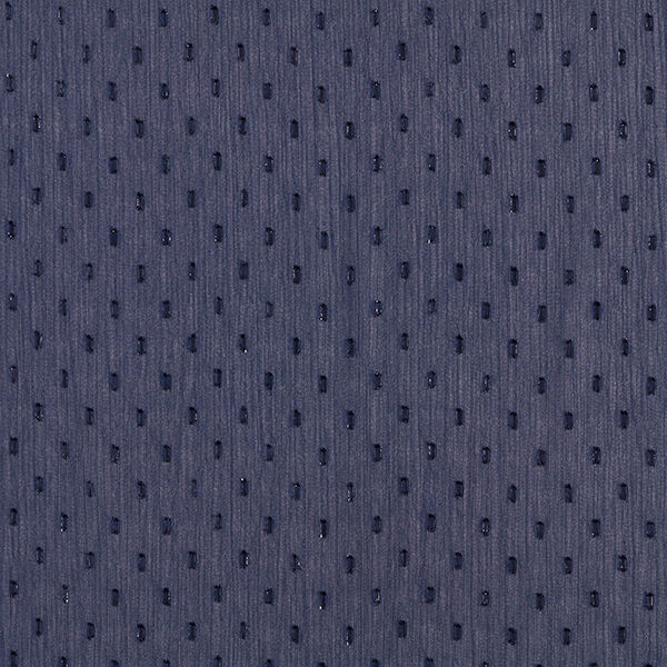 Chiffon Punkte Glitzer – marineblau, image number 1