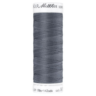Seraflex Nähgarn für elastische Nähte (0415) | 130 m | Mettler – grau, 