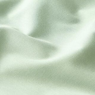 GOTS Baumwollpopeline | Tula – pastellgrün | Reststück 50cm