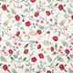 Dekostoff Gobelin Mohnblumen – wollweiss/rot,  thumbnail number 1