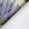 Dekostoff Halbpanama blühender Klee – blaugrau/helltaupe,  thumbnail number 4