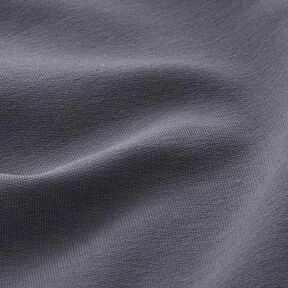 Leichter French Terry Uni – schwarzblau, 