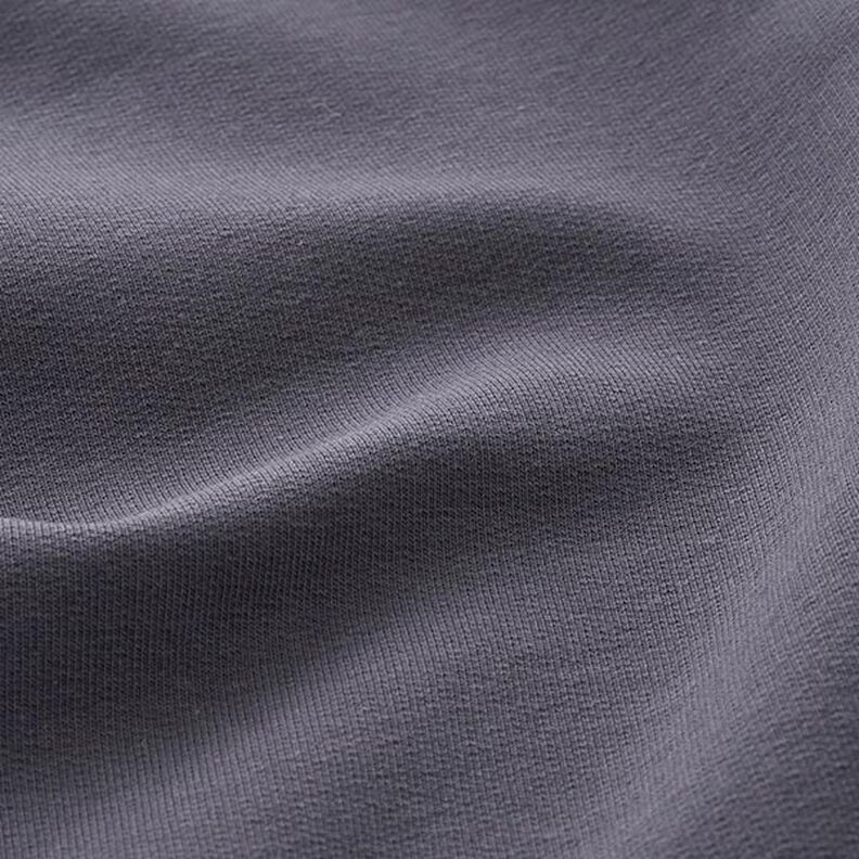 Leichter French Terry Uni – schwarzblau,  image number 4
