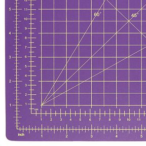 Schneidunterlage [22 x 30 cm | 9 x12 Zoll] - lila | Sew Mate, 
