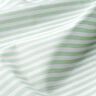 Baumwollstoff Cretonne legere Streifen – hellmint/weiss,  thumbnail number 2