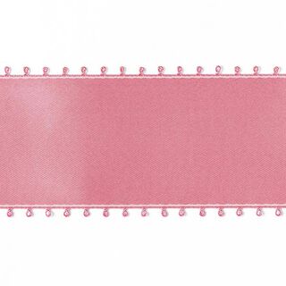 Satinband Picotkante - altrosa, 