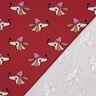 Sommersweat Hund mit Mütze | Poppy Fabrics – dunkelrot/pink,  thumbnail number 3