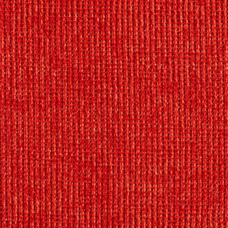Glitzer-Chenille – terracotta/silber metallic,  image number 1