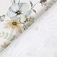 GOTS Baumwolljersey große Aquarell-Blumen – nebelgrau/aquablau,  thumbnail number 4