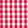 Baumwollstoff Vichykaro 1,7 cm – rot/weiss,  thumbnail number 1