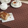 Baumwollstoff Cretonne kleine Zweige – dunkelbraun/traube,  thumbnail number 5