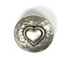 Metallknopf Heart,  thumbnail number 1