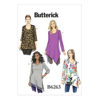 Plus-Size Top / Tunika | Butterick 6263 | 52-58, 