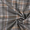 Schottenkaro Stretch – grau, 