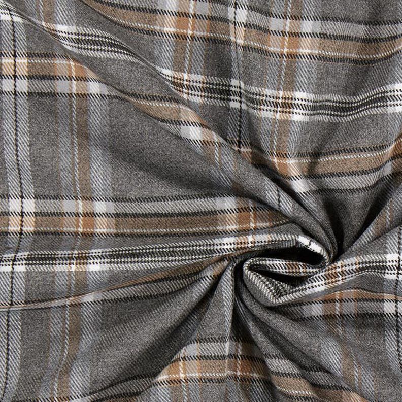 Schottenkaro Stretch – grau,  image number 2