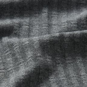 Rippenjersey Einstrickmuster – dunkelgrau, 