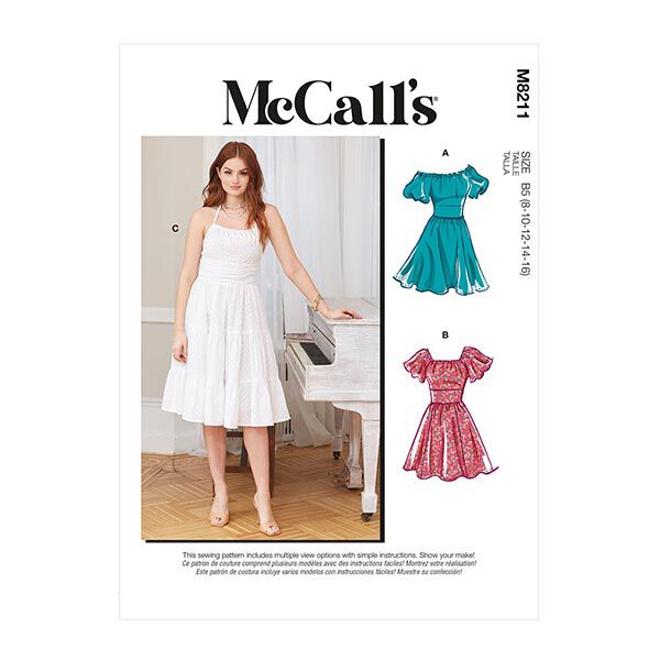 Sommerkleid | McCalls 8211 | 44-50, image number 1