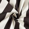 Outdoorstoff Canvas Blockstreifen – schwarz/elfenbein,  thumbnail number 3