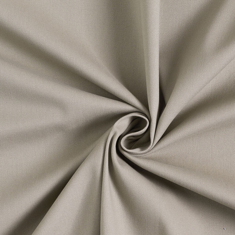 Baumwollköper Stretch – dunkeltaupe, image number 1