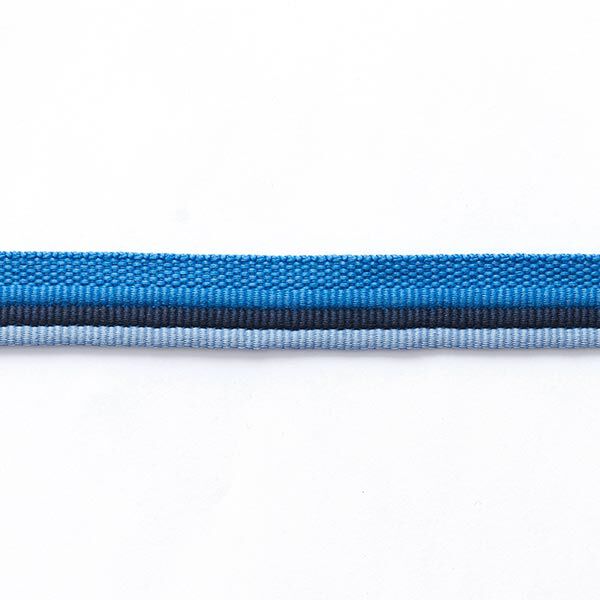 Paspelband Trio [ 15 mm ] – aquablau/taubenblau,  image number 2
