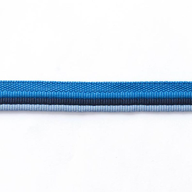 Paspelband Trio [ 15 mm ] – aquablau/taubenblau,  image number 2