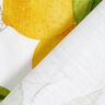 Dekostoff Panama Zitronen – weiss/zitronengelb,  thumbnail number 4