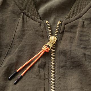 Reflex Ziehband für Reißverschlüsse – neonorange/silber, 