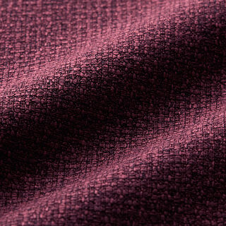 Polsterstoff Webstruktur – aubergine, 