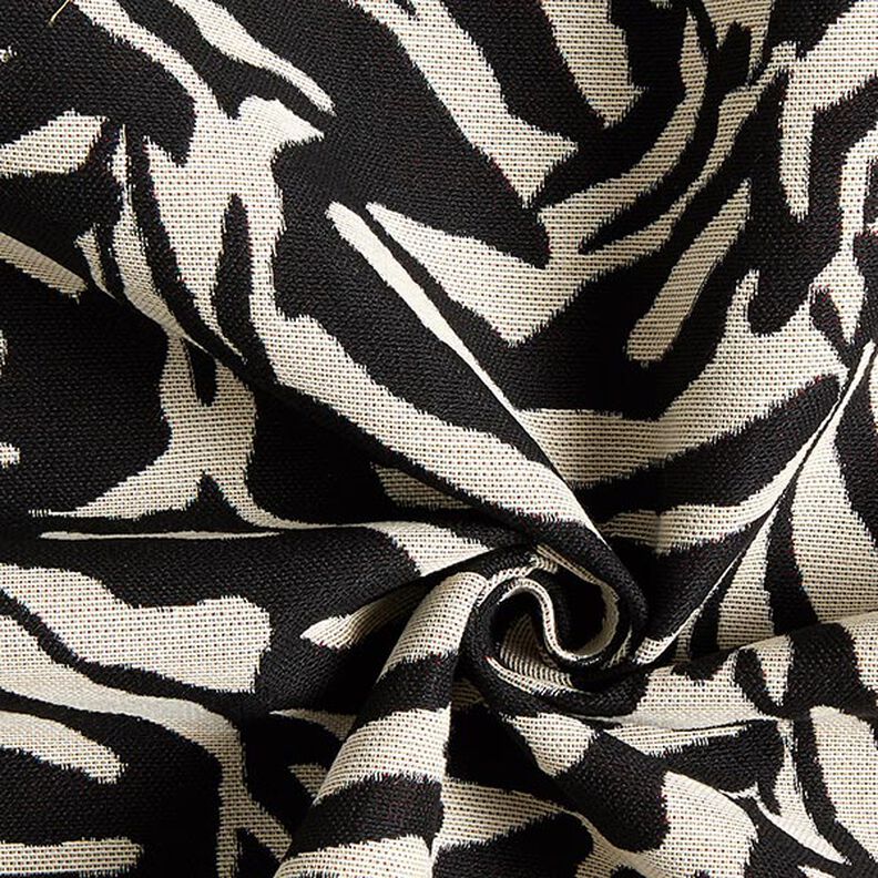 Jacquard Gobelin zebra – schwarz/weiss,  image number 3