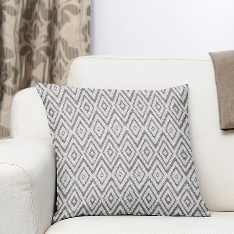 Outdoorstoff Jacquard Ethno – grau,  image number 6