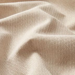 Dekostoff Jacquard recycelt – beige, 