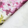 Dekostoff Canvas Hortensien – creme/hellbeere,  thumbnail number 4