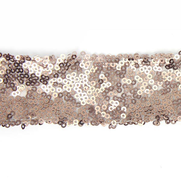 Paillettenborte auf Tüll 2, image number 1