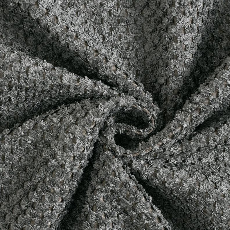 Polsterstoff weiches Strukturmuster – steingrau, image number 1