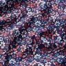 Baumwollstoff Cretonne kleine Blüten – hummer/marineblau,  thumbnail number 2