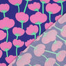 LENZING™ ECOVERO™ Viskosestoff Poppies | Nerida Hansen – marineblau/pink,  thumbnail number 4