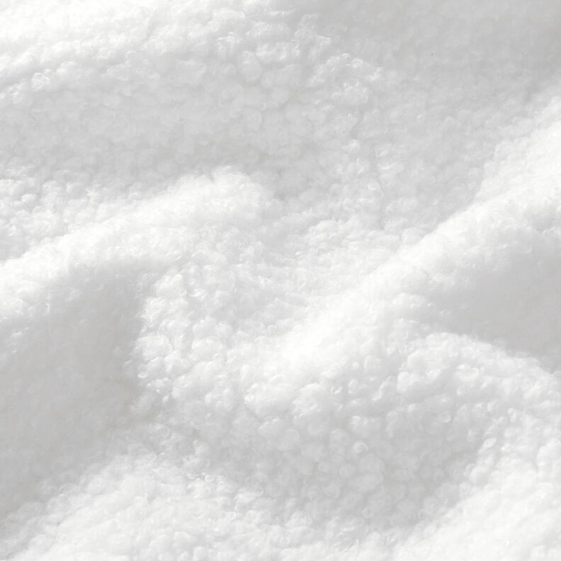 Polsterstoff Schaffelloptik – weiss,  image number 2
