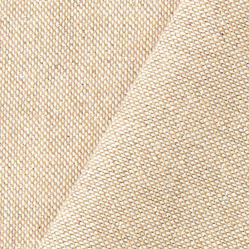 Halbpanama Lurex uni – natur, image number 3