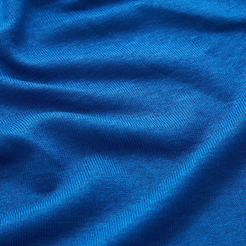 Sommerjersey Viskose leicht – königsblau,  image number 2