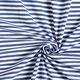 Baumwolljersey schmale Streifen – jeansblau/weiss,  thumbnail number 4