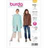 Jacke / Mantel Raglanärmeln und Stehkragen | Burda 5974 | 34-44,  thumbnail number 1