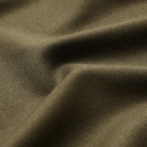 Viskose Twill Stretch Uni &ndash; dunkelpinie, 