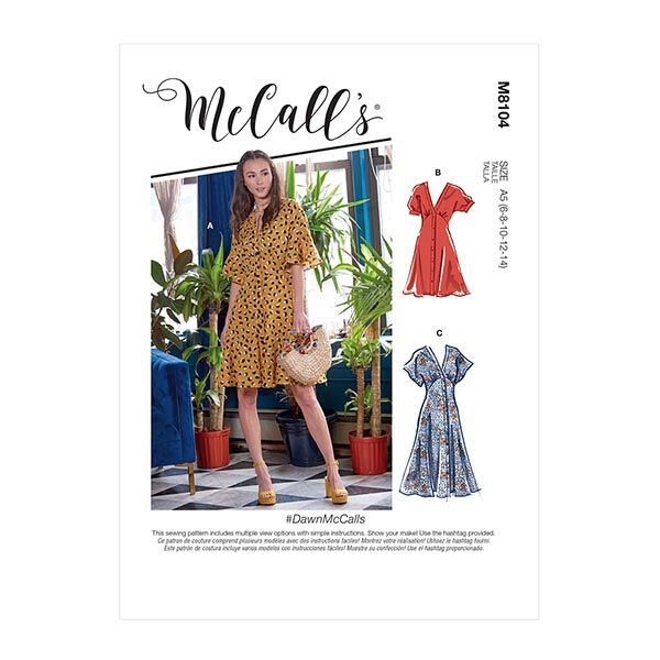 Sommerkleid | McCalls 8104 | 42-50, image number 1