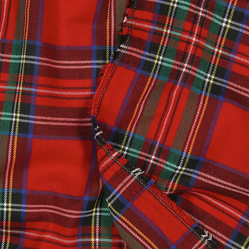 Schottenkaro Tartan Karo Groß – rot,  image number 4