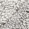 Crêpe Chiffon Blumenornamente – weiss/schwarz,  thumbnail number 4