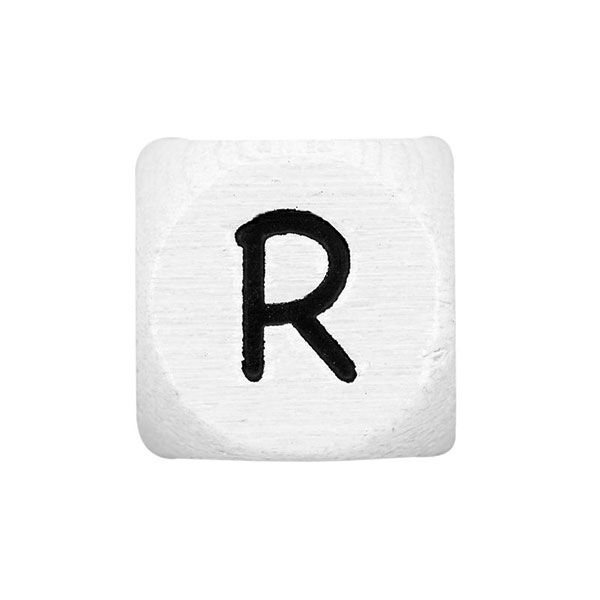 Holzbuchstaben R – weiß | Rico Design, image number 1